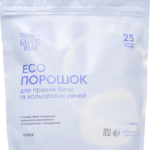 Екопорошок для прання білих та кольорових речей